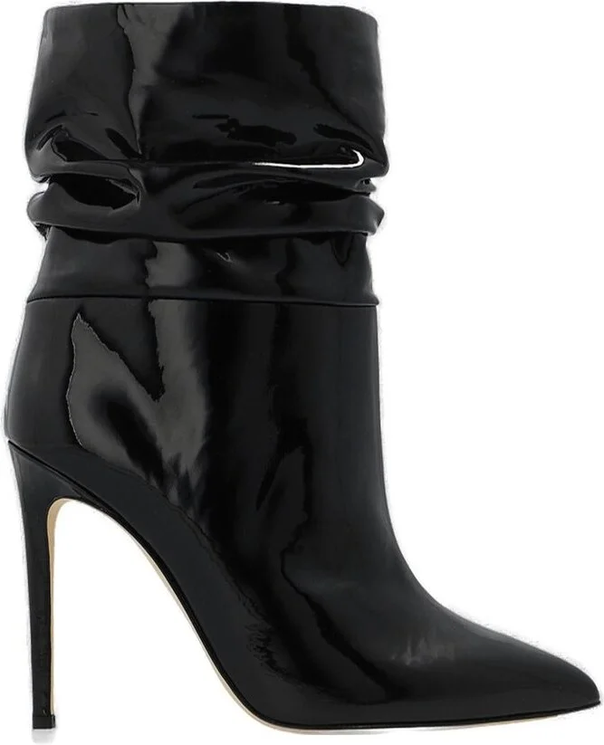 Paris Texas Slouchy Detailed Pointed Toe Boots