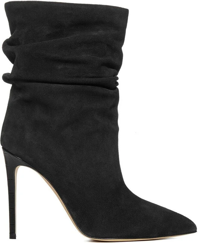 Paris Texas Slouchy Heeled Ankle-Length Boots