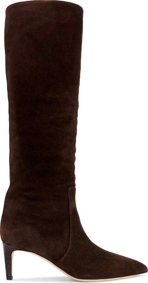 Paris Texas Stiletto 60 Boot in Chocolate - Image 2