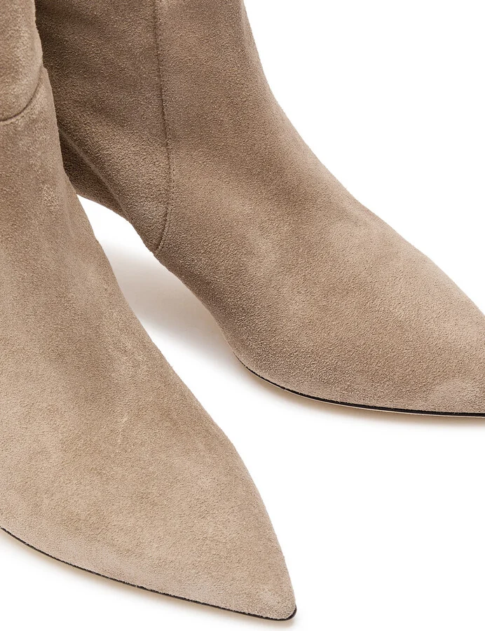 Paris Texas Stiletto 60 Brushed Suede Knee-high Boots - Image 3