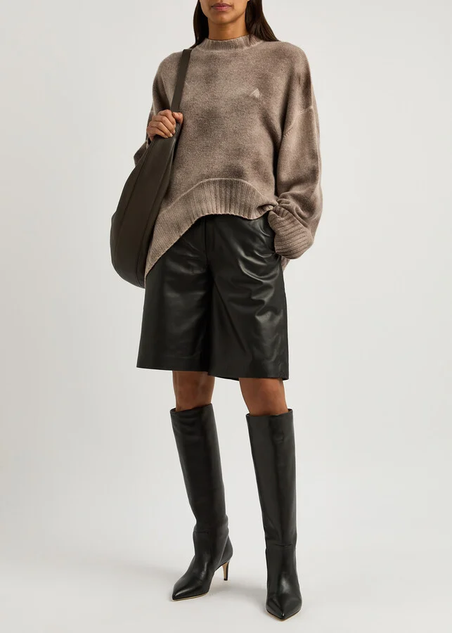 Paris Texas Stiletto 60 Leather Knee-high Boots - Image 5