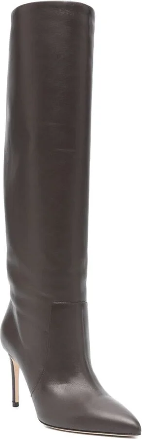 Paris Texas Stiletto Leather Boots - Image 2