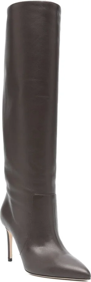 Paris Texas Stiletto Leather Boots - Image 2