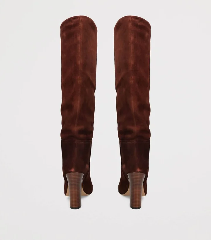 Paris Texas Suede Lavinia Knee-High Boots 100 - Image 2