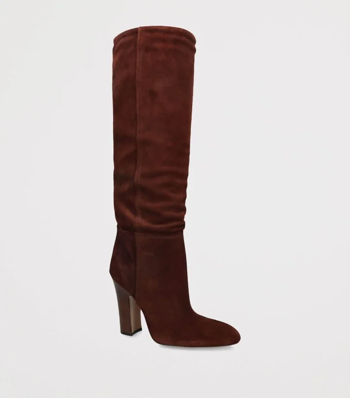 Paris Texas Suede Lavinia Knee-High Boots 100 - Image 3