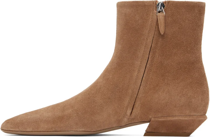 Paris Texas Tan Bettina Ankle Boots - Image 3