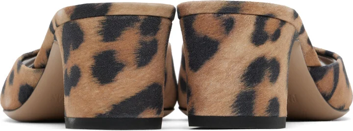 Paris Texas Tan & Black Lara 50 Mules - Image 2