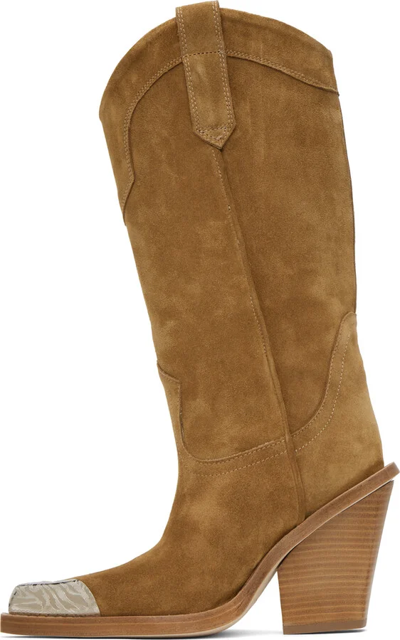 Paris Texas Tan Dakota Boots - Image 3