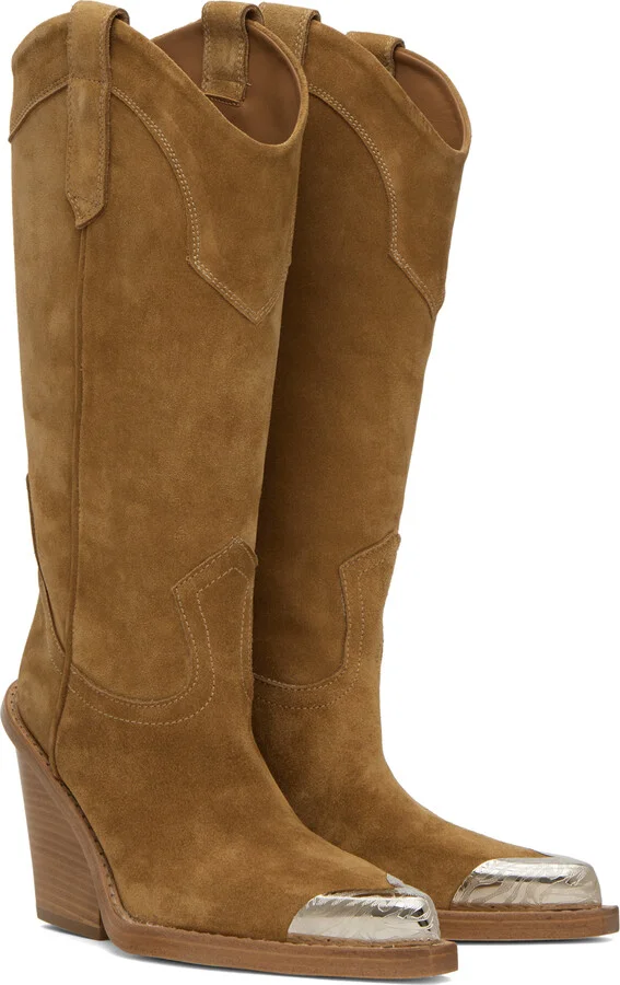 Paris Texas Tan Dakota Boots - Image 4