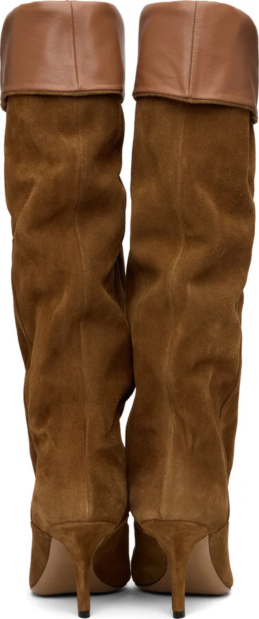 Paris Texas Tan Ines Reverse Midcalf 75 Tall Boots - Image 2