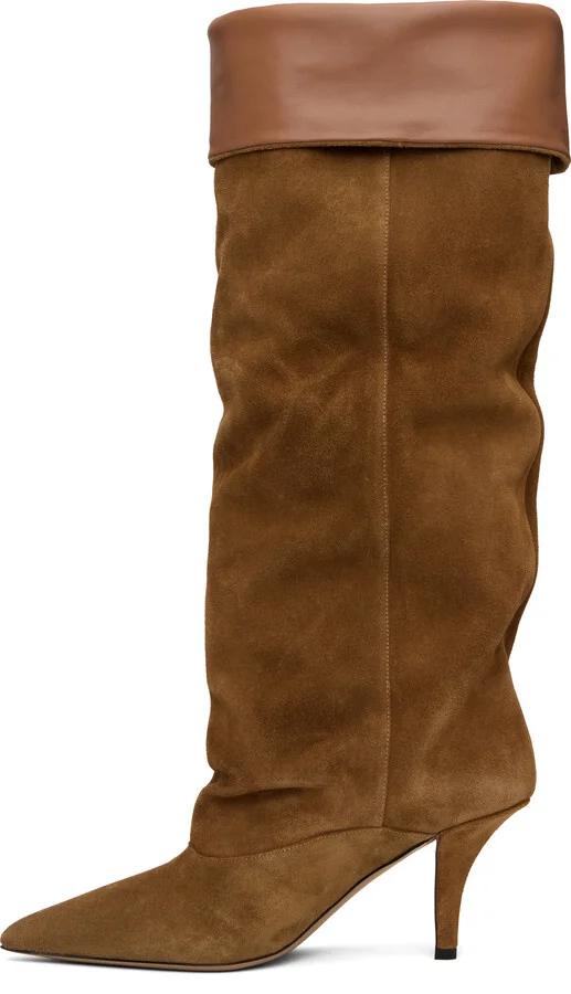 Paris Texas Tan Ines Reverse Midcalf 75 Tall Boots - Image 3