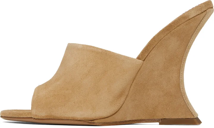 Paris Texas Tan Nina Mules - Image 3