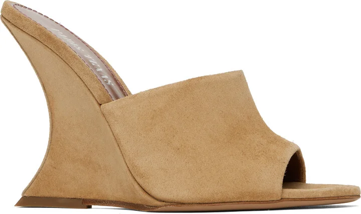 Paris Texas Tan Nina Mules