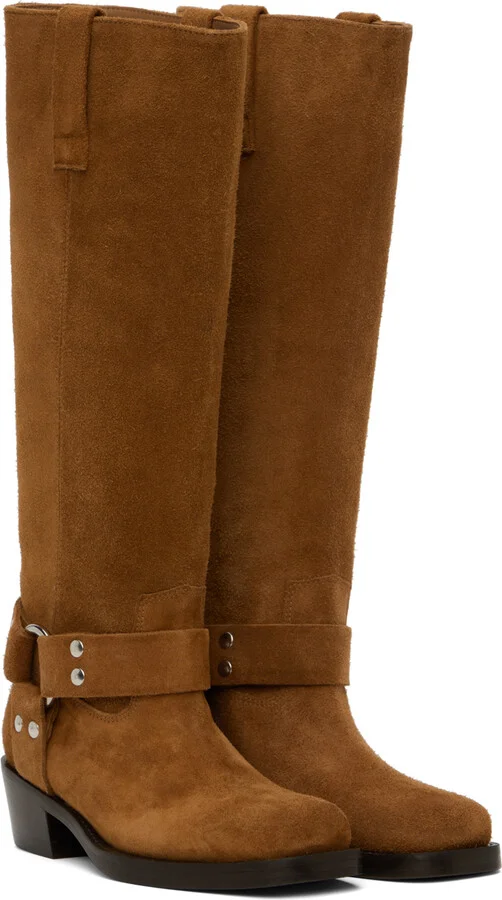 Paris Texas Tan Roxy Tall Boots - Image 4