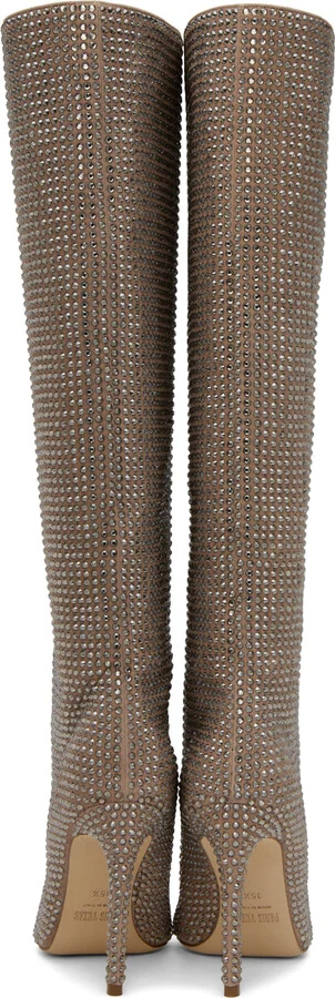 Paris Texas Taupe Holly Tall Boots - Image 2