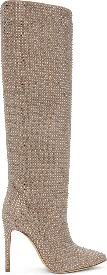 Paris Texas Taupe Holly Tall Boots