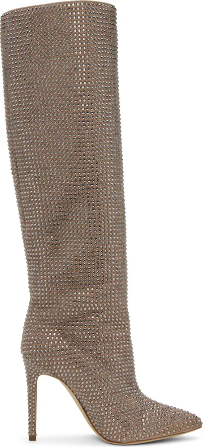 Paris Texas Taupe Holly Tall Boots