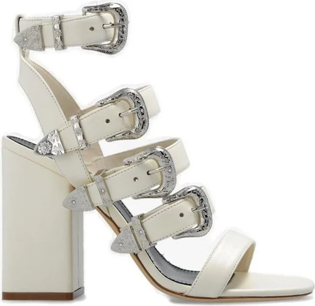 Paris Texas Tessa Buckled Heeled Sandals