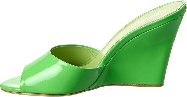 Paris Texas Wanda Patent Wedge Sandal - Image 2