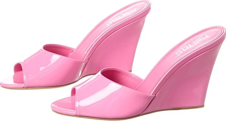 Paris Texas Wanda Patent Wedge Sandal (Authentic Pre-Loved) - Image 2