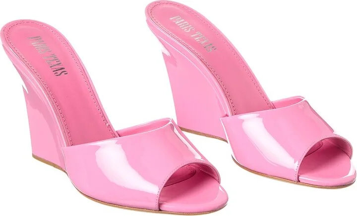Paris Texas Wanda Patent Wedge Sandal (Authentic Pre-Loved)