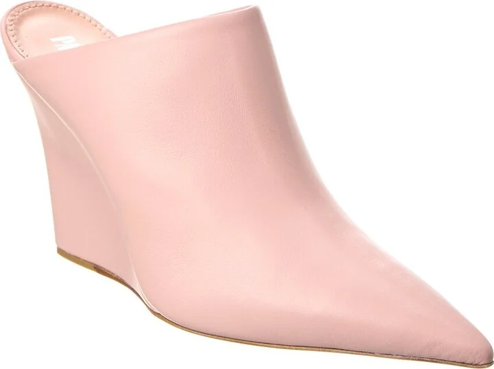 Paris Texas Wanda Sabot Leather Mule