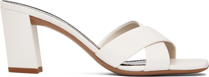 Paris Texas White Dafne 70 Mules