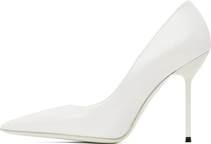 Paris Texas White Lidia Heels - Image 3