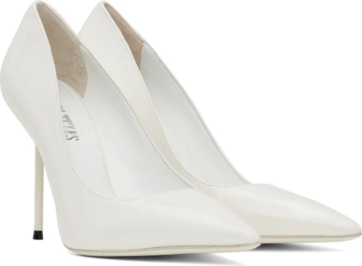 Paris Texas White Lidia Heels - Image 4