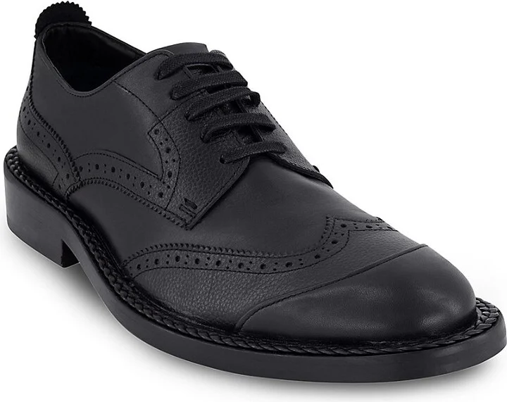 Paris White Label Perforated Dress Shoes - Image 2