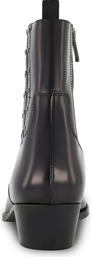 Paris White Label Studded Leather Chelsea Boots - Image 3