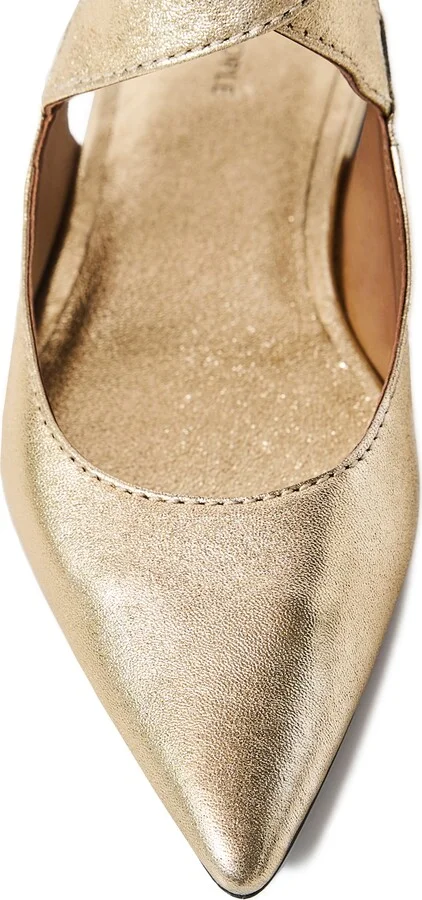 Parisa Ankle Strap Pointed Toe Flat - Image 5