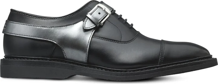 Park Avenue Cap Toe Oxford with Buckle Harness - Image 3