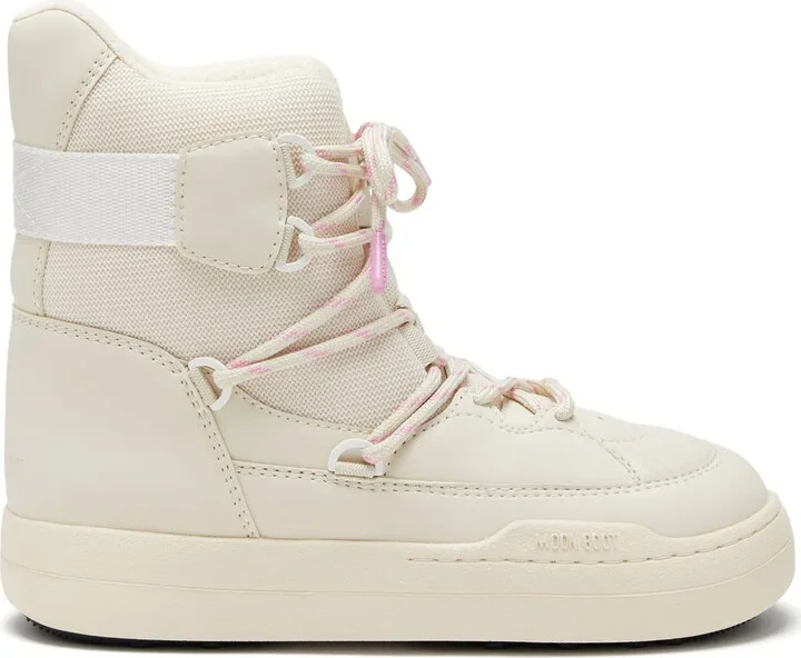 Park logo-print boots