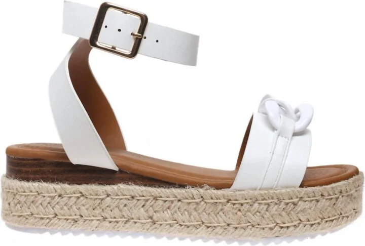 Park Stroll Sandals In White