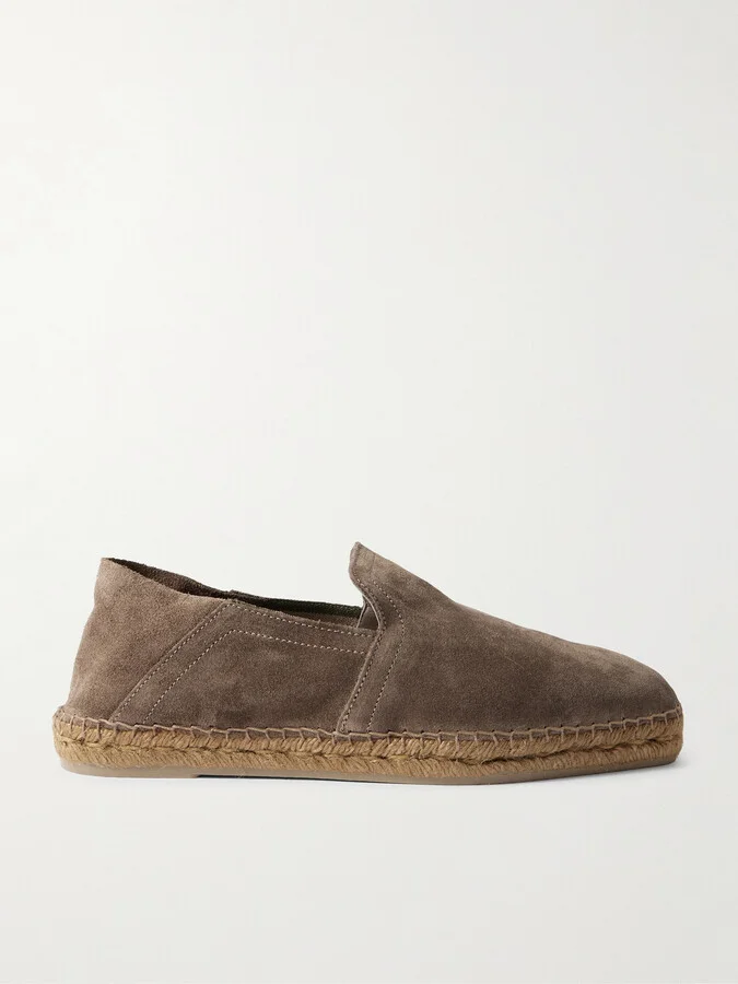 Parker Collapsible-Heel Suede Loafers
