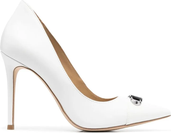 Parker leather pumps