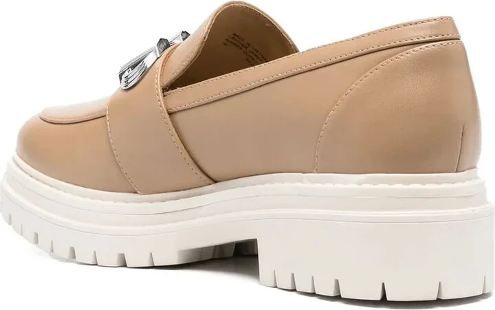 Parker logo-plaque leather loafers - Image 3