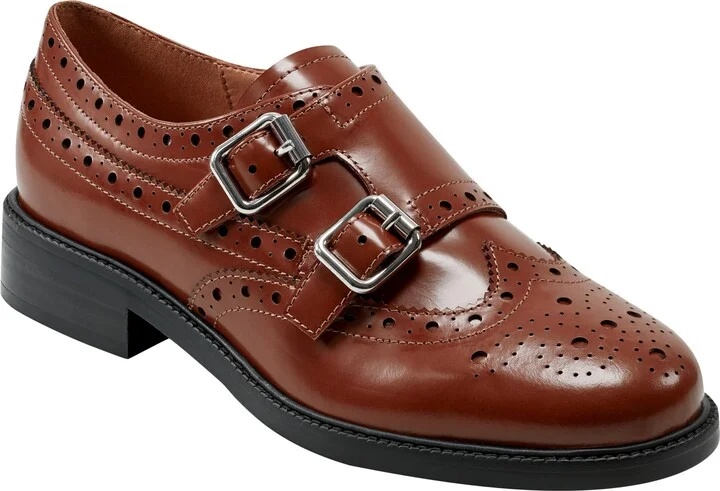 Parker Wingtip Monk Strap Shoe
