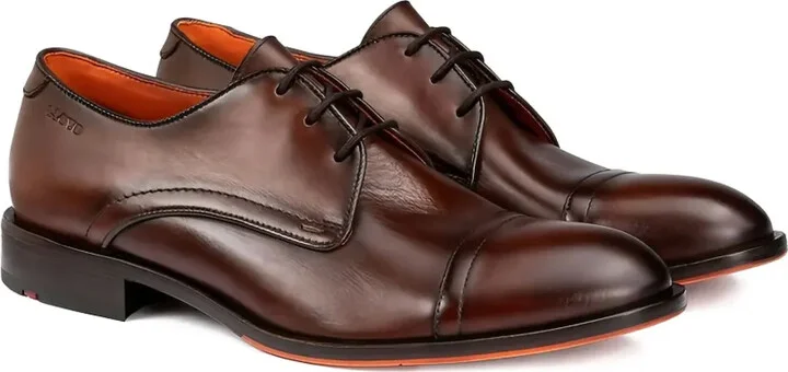 Parlett leather lace-up Derby shoes - Image 2