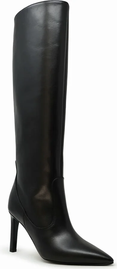 Parosh Anshoe Black Leather Boots - Image 2