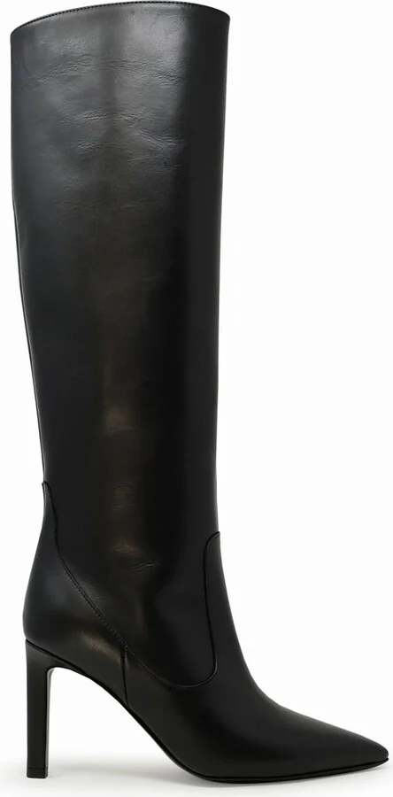 Parosh Anshoe Black Leather Boots