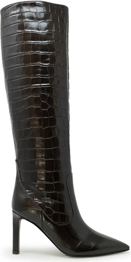 Parosh Mashoe Brown Leather Boots