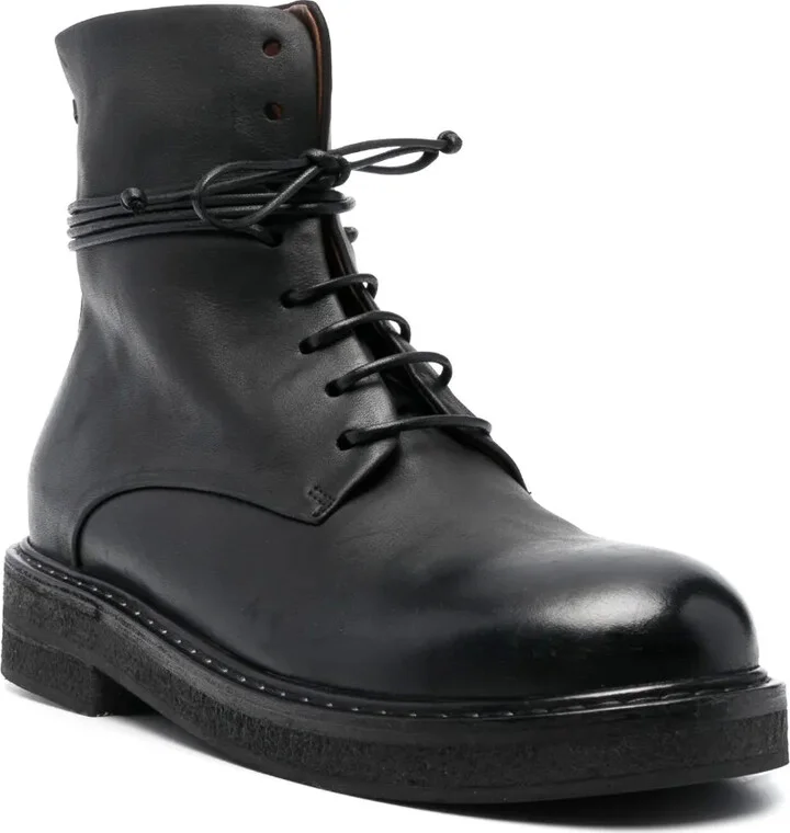 Parrucca 40mm lace-up leather boots - Image 2