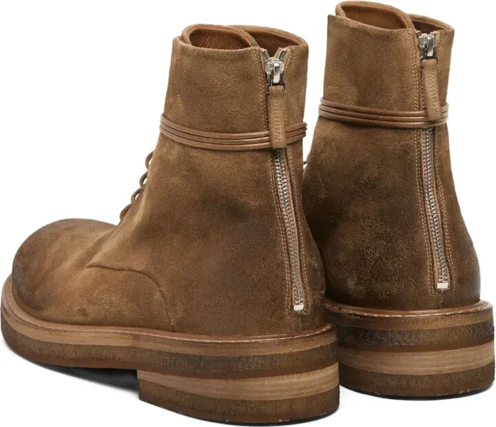 Parrucca lace-up suede boots - Image 3
