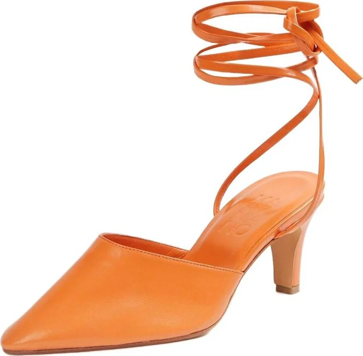 Party Sandal In Light Orange