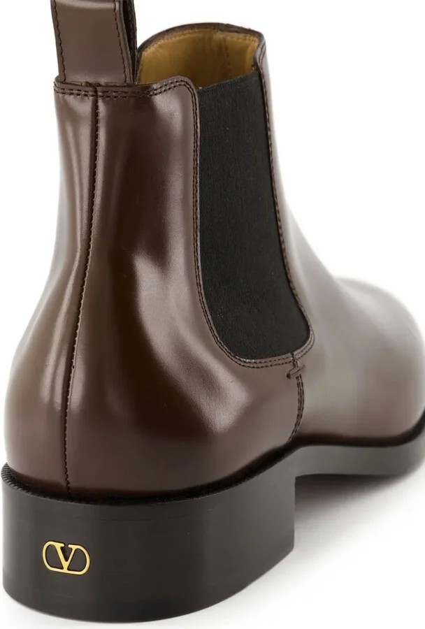 Pas Des Dieux calfskin chelsea boots - Image 3