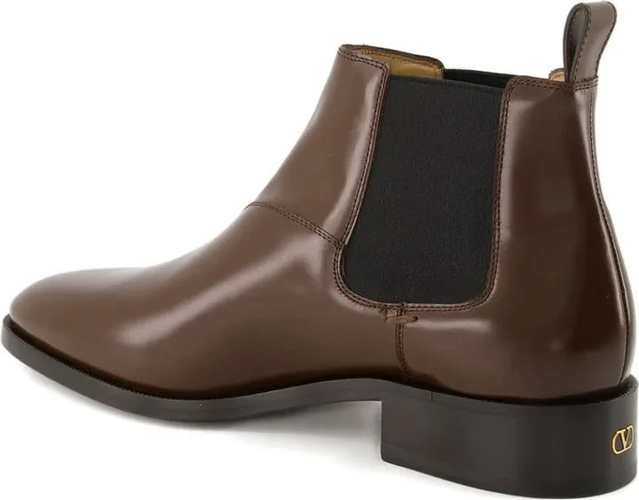 Pas Des Dieux calfskin chelsea boots - Image 5