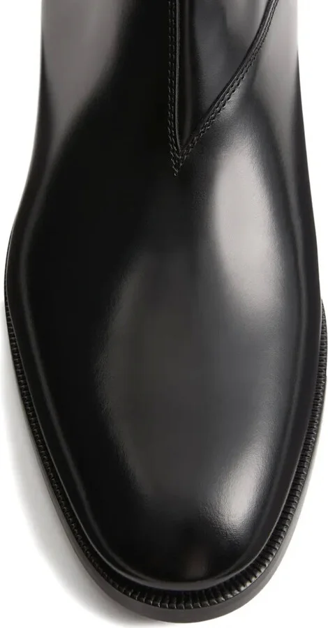 Pas Des Dieux VLogo signature calfskin ankle boots - Image 5
