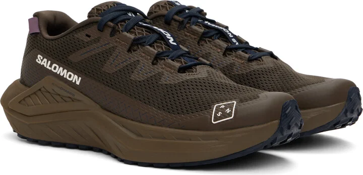 Pas Normal Studios Brown Salomon Edition DRX Defy GRVL Sneakers - Image 4